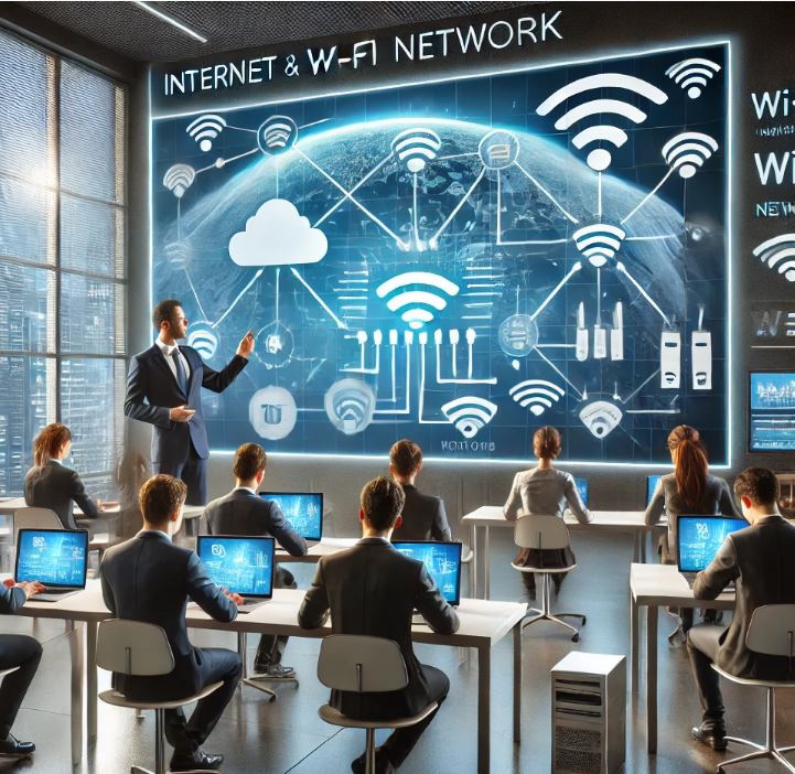 Internet va Wi-Fi tarmog`i texnologiyasi.